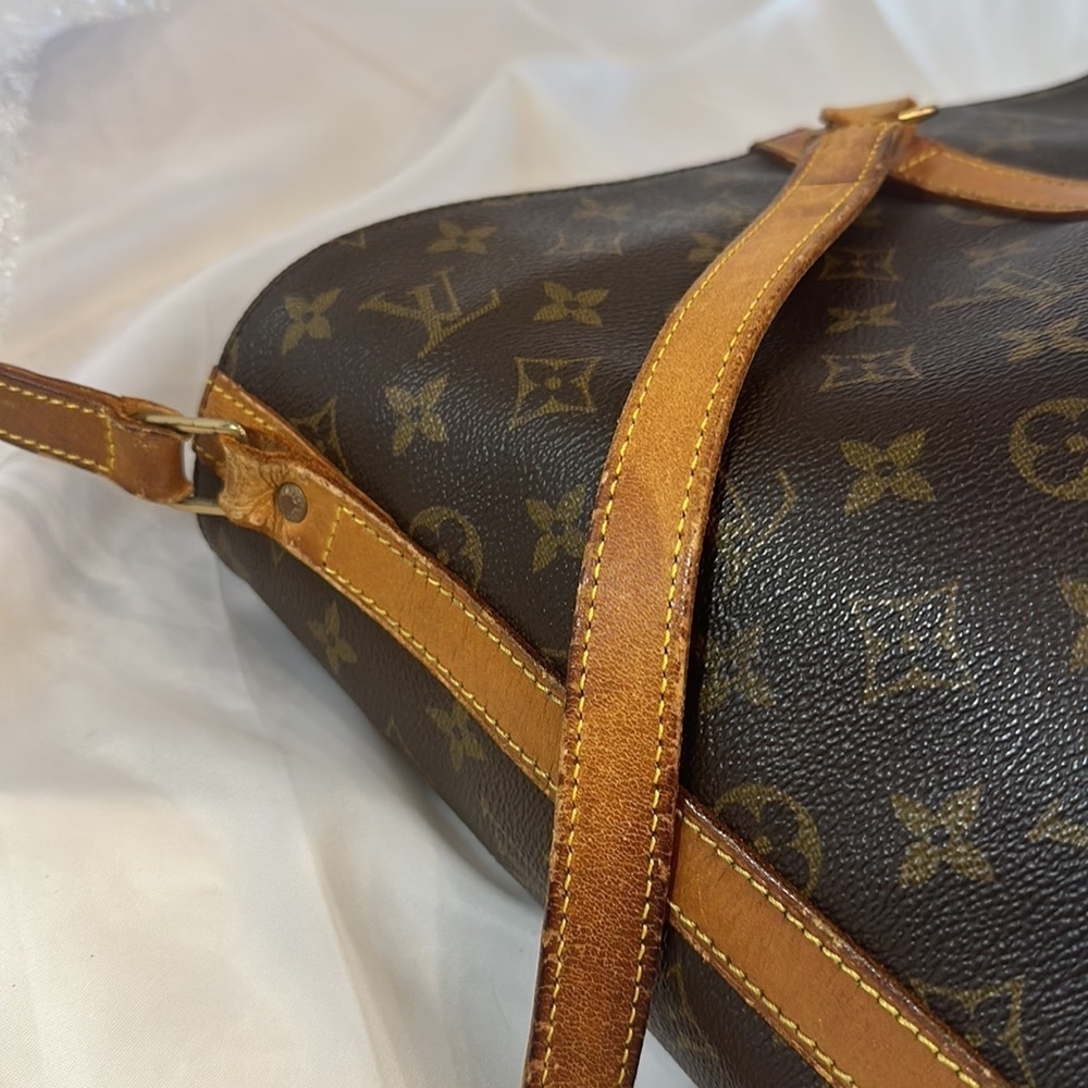 Louis Vuitton Brown Monogram Tote - Picture 8 of 14